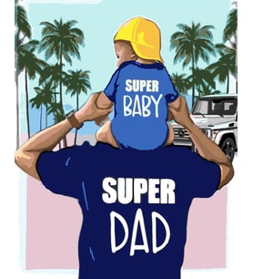 Süper Dad Sayılarla Boyama Seti 50x65 cm (Tuvale Gerili)