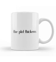 Books The Plot Thickens Kupa Bardak Porselen