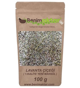 BenimAktar Lavanta Otu Yeni Mahsül 1.Kalite 100 Gr