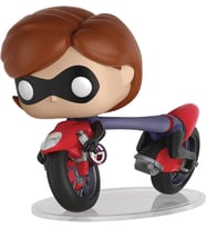Funko Fgr-Pop Deluxe, The Incredibles 2, Bike&Elastigirl (Krem)