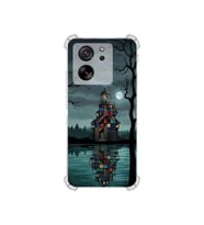 PrintiFy Xiaomi Mi13tpro ile Uyumlu Simya Serisi Gölge Ve Cam Tasarımlı Uv Baskılı Köşe Korumalı Antişok Kılıf