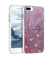Durukar® iPhone 7 Plus Kılıf Blade Aynalı Desenli Kapak - Desen 8