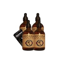 Redusa Beard Oil 4 Adet Sakal Bakım Yağı 100 ml + Yanında Jel