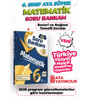 6. Sınıf Matematik Ata Süper Soru Bankam Yeni