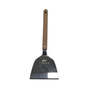 Kaliteli Çelik Bambu Saplı Small Pasta Spatulası-Tatlı Spatulası