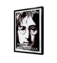 John Lennon Çerçeveli Mdf Tablo