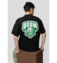 Doctor Doomsday Baskılı Unisex Oversize Marvel Karakter Tişört