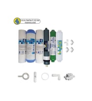 Purefer Açık kasa çift sedimentli Sertifikalı 6li Platinium mebran  alkalili