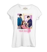 True Beauty - Ayna Beyaz Kadın Tshirt