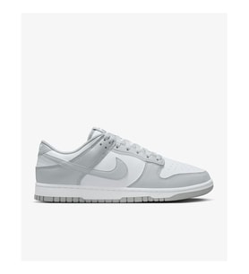 Nike Dunk Low Retro DD1391 Erkek Spor Ayakkabı GRİ BEYAZ
