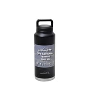 Nurgaz Campout Çift Katmanlı Termos Siyah 1000 ml Ng 163 (Karışık)
