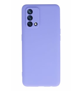 A74 4g Kılıf Premium Rubber Silikon Kapak Ankacep - Lila