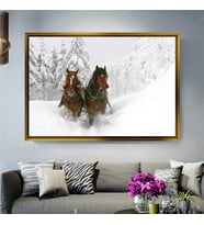 Altın Çerçeveli dekoratif tablo a1855 (Gold)