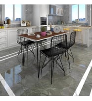 Knsz masa sandalye takımı hem75mazlum cvzsyh 100*070 4 sandalye syhsyh (Karışık)