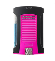 Daytona Tek Torch Metalik Pembe-Siyah Puro Çakmağı