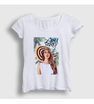 Presmono Kadın Beyaz Summertime Lana Del Rey T-Shirt 157013tt
