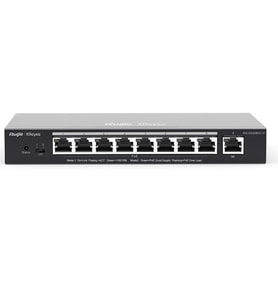 RUIJIE 8port 120w FULL PoE REYEE RG-ES209GC-P GIGABIT Yönetilebilir Switch Masaüstü