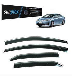 Sunplex Kromlu Cam Rüzgarlığı Toyota Corolla 2013-2018 ile uyumlu