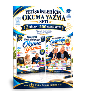 YETİŞKİNLER İÇİN OKUMA YAZMA SETİ