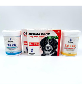 21-40kg Köpek EnseDamla 2 kutu + Biotin ve Kalsiyum Takviyesi