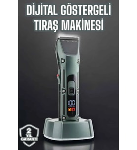 Tıraş Makinesi Uzun Pil Ömrü Şarjlı Günlük Tıraş Makinesi