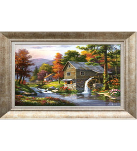 GÜMÜŞ ÇERÇEVELİ TABLO N741