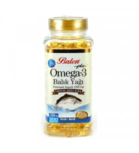 Balen Omega 3 Balık Yağı 1380 mg 200 Kapsül