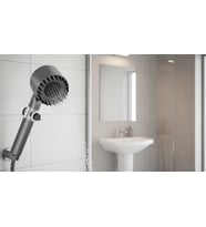 Lux 3 Fonksiyonlu Banyo Duş Başlığı Filtreli Kireç Önleyici Turbo Yüksek Basınçlı M