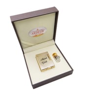 Ardeur® Heritage Gold Desen Oymalı İsme Özel Çakmak Hediyelik Çakmak