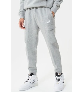 Nike Sportswear Club Fleece Taper Leg Sneaker Length Cargo Pant Erkek Pamuklu Kargo Eşofman Altı Gri