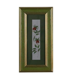 e38 EL İŞÇİLİĞİ  SULU BOYA TABLO  17 x 34 cm - 5958