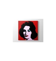 Andy Warhol - Red Liz Tablo 40 X 60 Cm