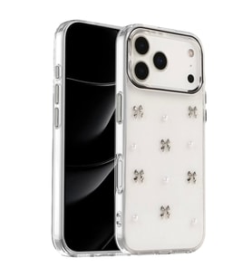 Newface Apple iPhone 17 Pro Max Fiyonk Desenli Kapak - Desen 8