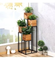 Dekoratif Metal Çiçeklik Metal Saksılık Dekoratif Raf