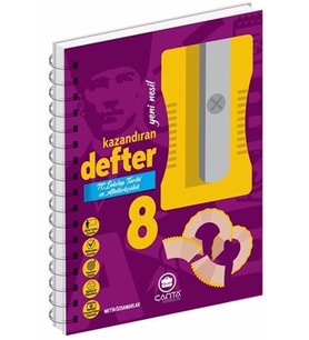 Çanta Yayınları 8. Sınıf T.C. İnkılap Tarihi ve Atatürkçülük Okula Yardımcı Kazandıran Defter