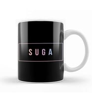 Suga Bts Simple Suga Bts fan Kupa Bardak Porselen