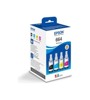 T6646 Cyan-magenta-yellow-black Mavi-kırmızı-sarı-siyah 4 Lü Multipack Kartuş Seti