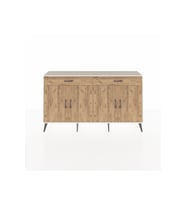 Arges Konsol 4 Raflı 2 Çekmeceli 4 Kapaklı 176x30x99 Aytaşı-Çam
