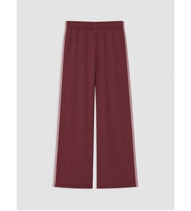 LCW Kids Bordo Geniş Paça Kız Çocuk Eşofman Altı