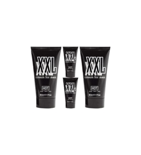 HotXXL Erkeğe Özel 50 ml 4 Adet Penisi Büyütme Geliştirme Kremi