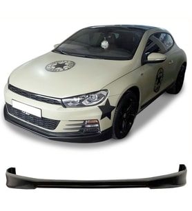 Vw Scirocco Ön Ek Plastik Siyah karlık-ön-ek-bodykit 2014 2015 2016 2017 Makyajlı Kasa