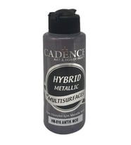 Cadence Hybrid Multisurface Metalik Boya 120 ml. HM-816 ANTİK MOR 