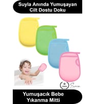 Bebek Banyo Kesesi Eldiven Model Yumuşak PVA Peeling Yetişkin Vücut Duş Ölü Deri Temizleyici Parmak