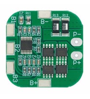Li-ion 18650 16.8 V 4S 20 A Lityum Batarya BMS Koruma Kartı