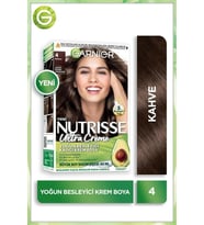 Garnier Nutrisse Yoğun Besleyici Kalıcı Krem Saç Boyası 4 Kahve