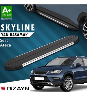 S-Dizayn Seat Ateca Skyline Krom Yan Basamak 173 Cm 2017 Üzeri A+ Kalite