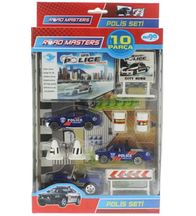 Mulvxurg  Urg02 Die Cast Polis Seti 10 Parça (Mulvix)