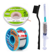 Mechanic Lehim Noclean Sn63/pb37 40g 0,3mm Lehim Toplama Cp-1515 Emme Teli 1,5mm