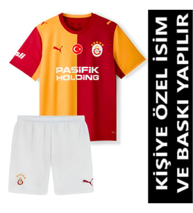 Galatasaray Forma 2026-2027 Sezon KİŞİYE ÖZEL İSİM VE NUMARA BASKILI Çocuk Futbol Forması pp46