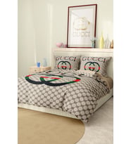 Marcalanya Çift Kişilik Nevresim Takımı Pamuklu Saten Kumaş 6 Parça 3D Dijital Baskı Duvet Cover Set Model.